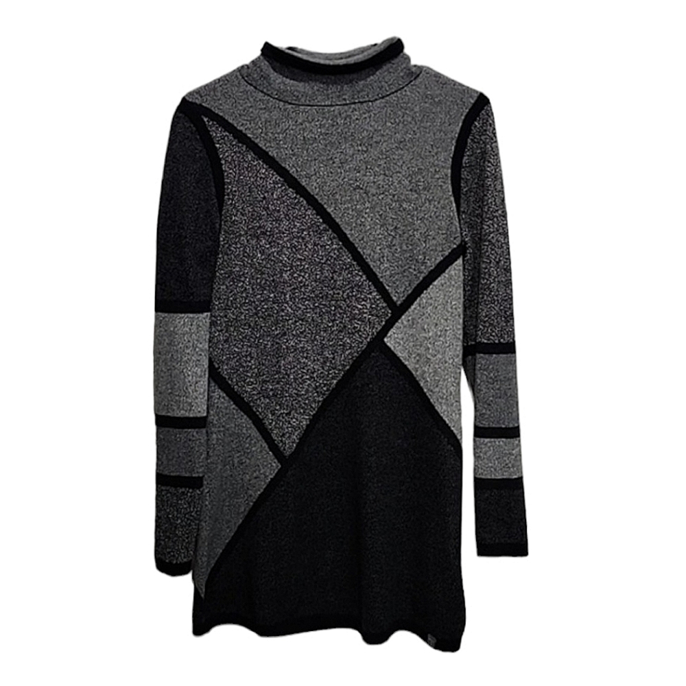 Title Nine Extra Fine Merino wool blend Brazen Tunic sweater dress size  M
